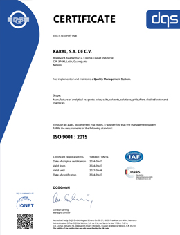 Certificación